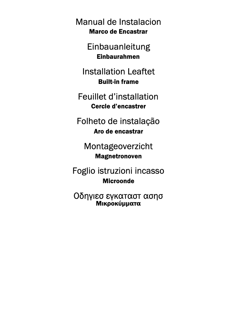 Image de la première page du manuel de l'appareil KITC20N