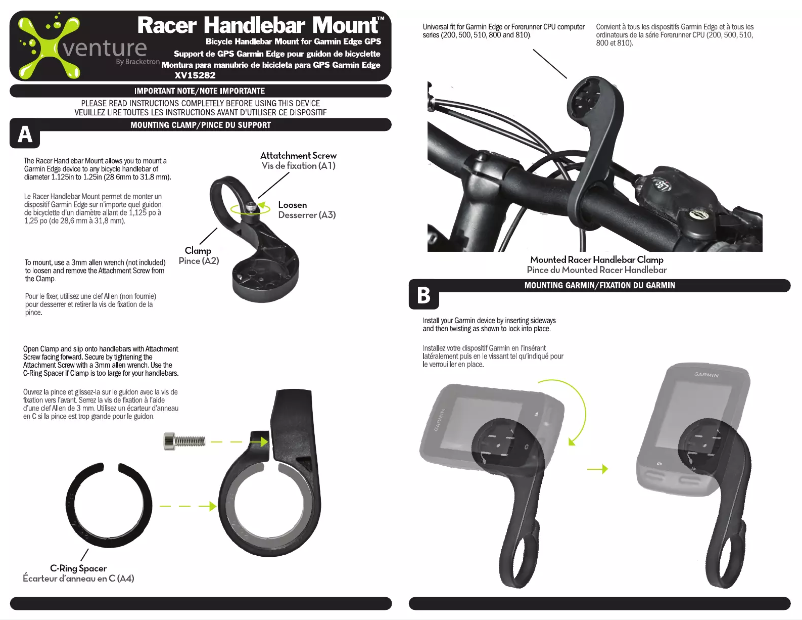 Image de la première page du manuel de l'appareil XV1-528-2