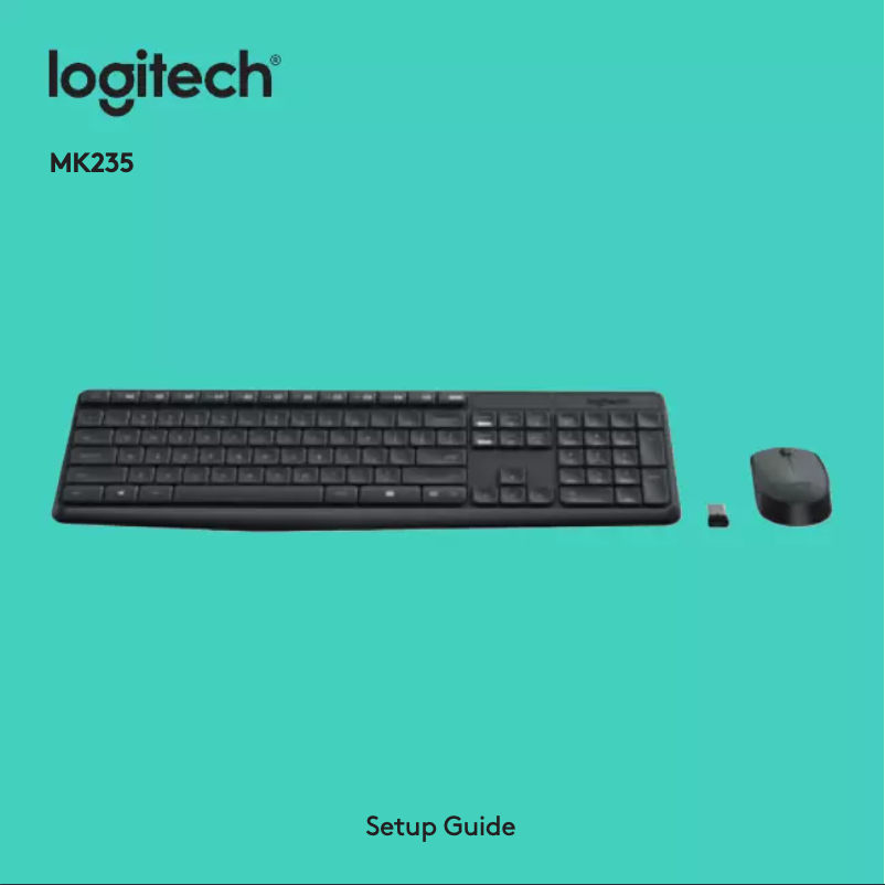 Página 1 del manual Manual de usuario Logitech MK235