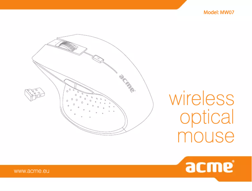 Image de la première page du manuel de l'appareil MW07