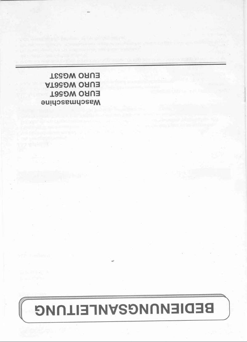Page n°1 - Manuel utilisateur Eudora WG 56T