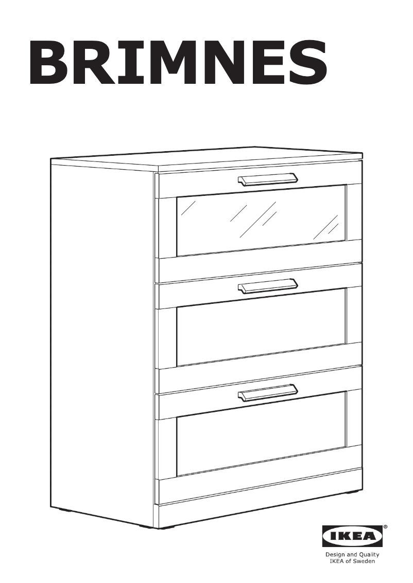 Image de la première page du manuel de l'appareil BRIMNES 304.731.25