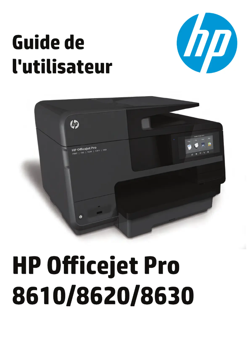 Page n°1 - Manuel utilisateur HP Officejet Pro 8620