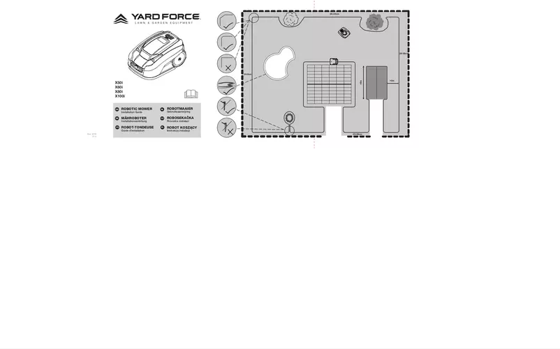 Page 1 de la notice Manuel utilisateur Yard Force X80i