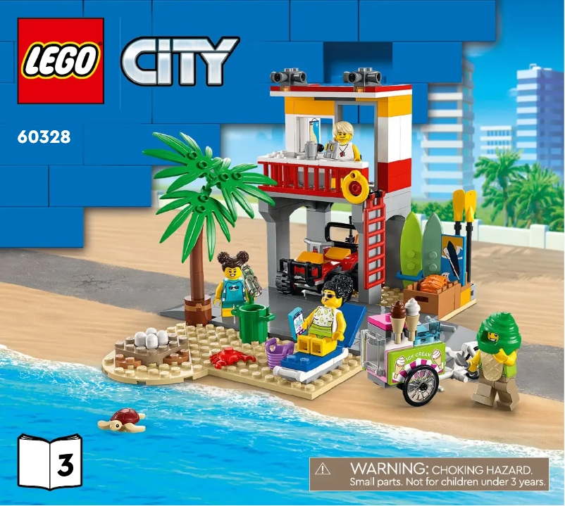 Page n°1 - Manuel utilisateur Lego City 60328