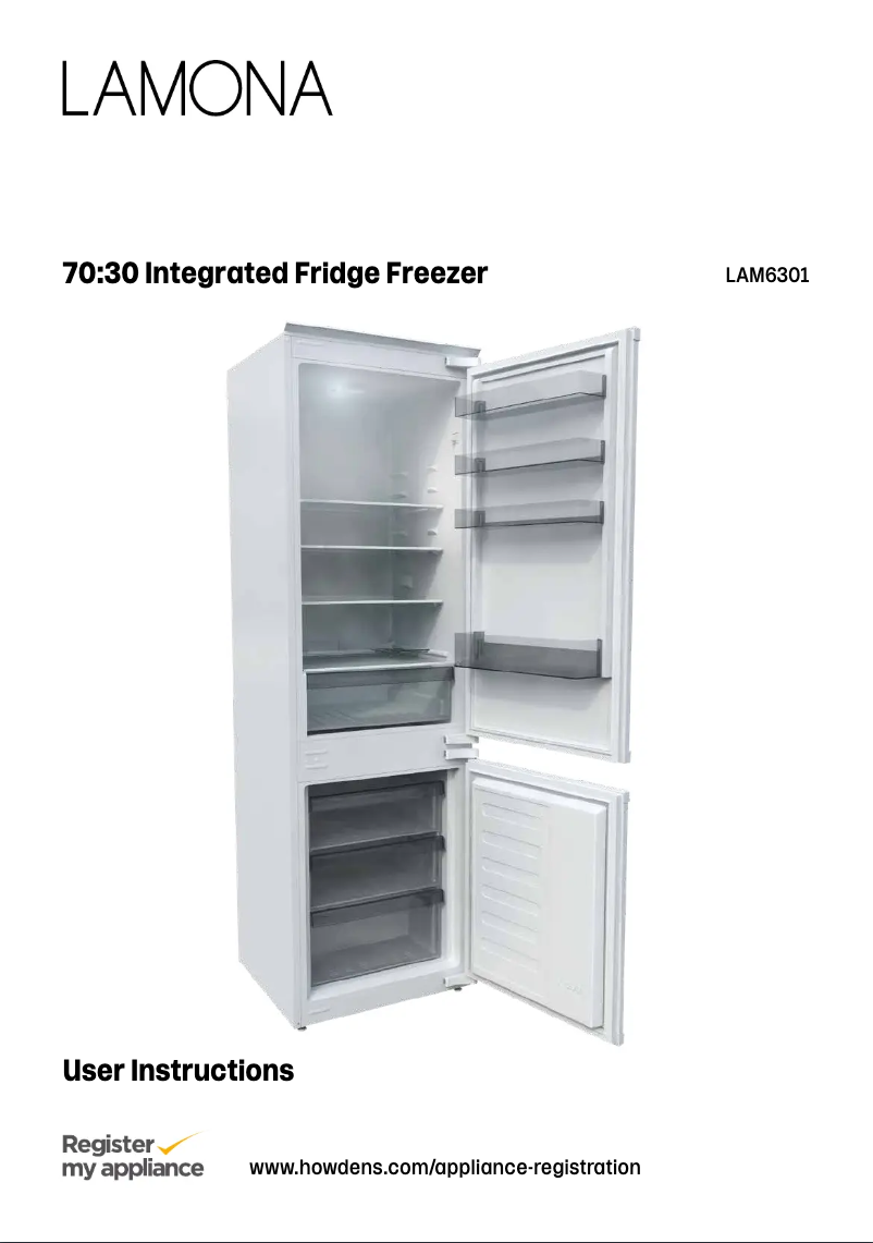 Page n°1 - Manuel utilisateur Lamona LAM6301