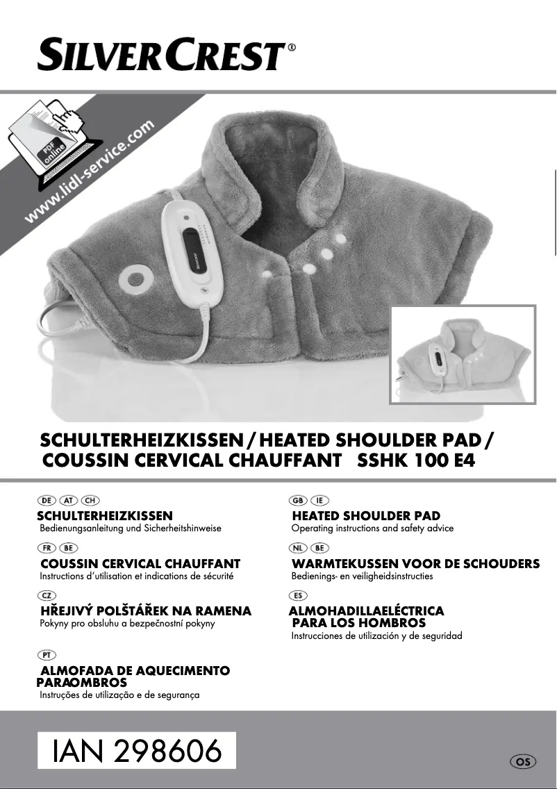 Image de la première page du manuel de l'appareil SSHK 100 D3