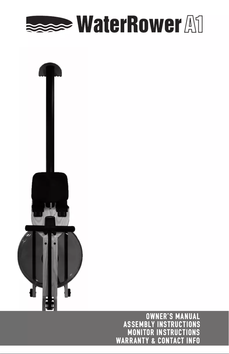 Image de la première page du manuel de l'appareil A1 Home