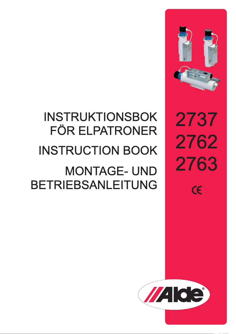 Image de la première page du manuel de l'appareil 2737