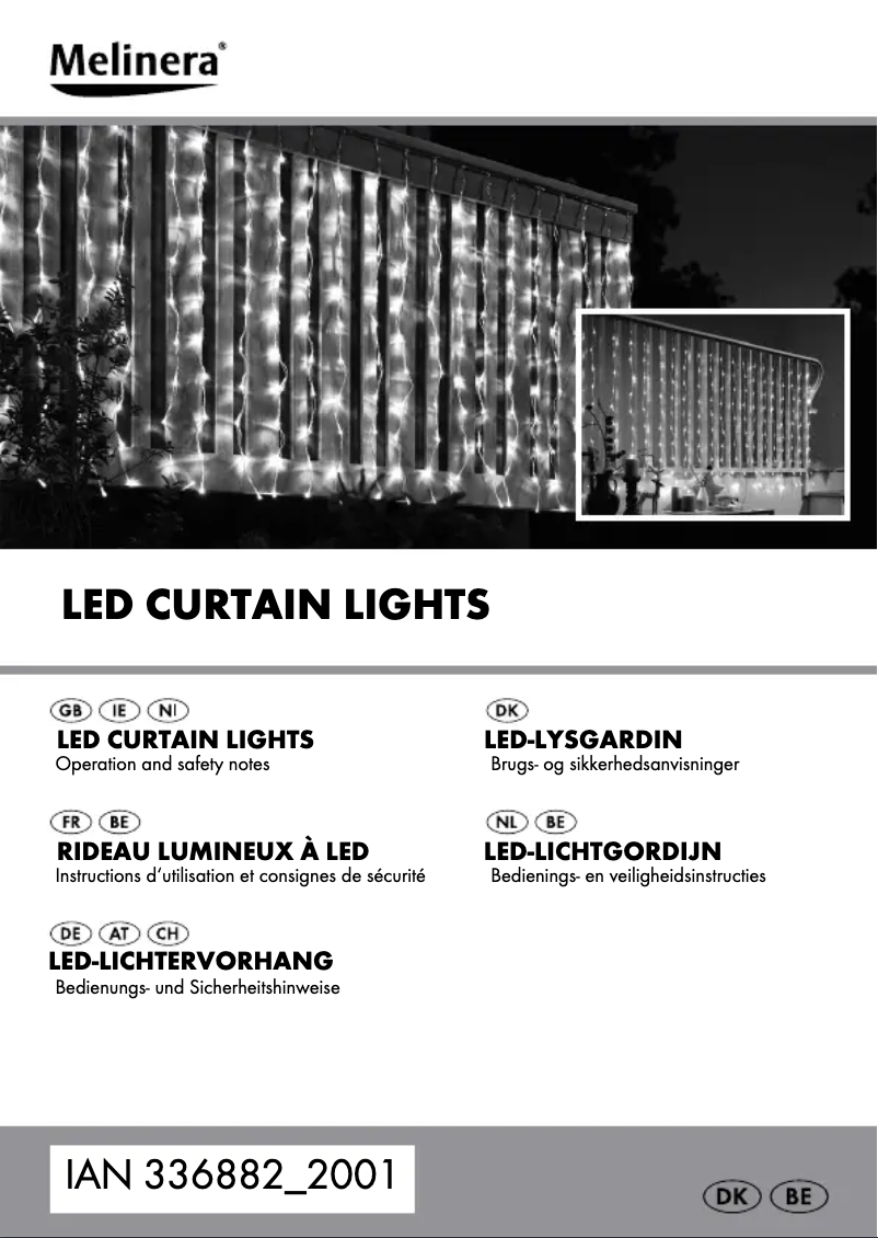 Page 1 de la notice Manuel utilisateur Melinera HG05205A