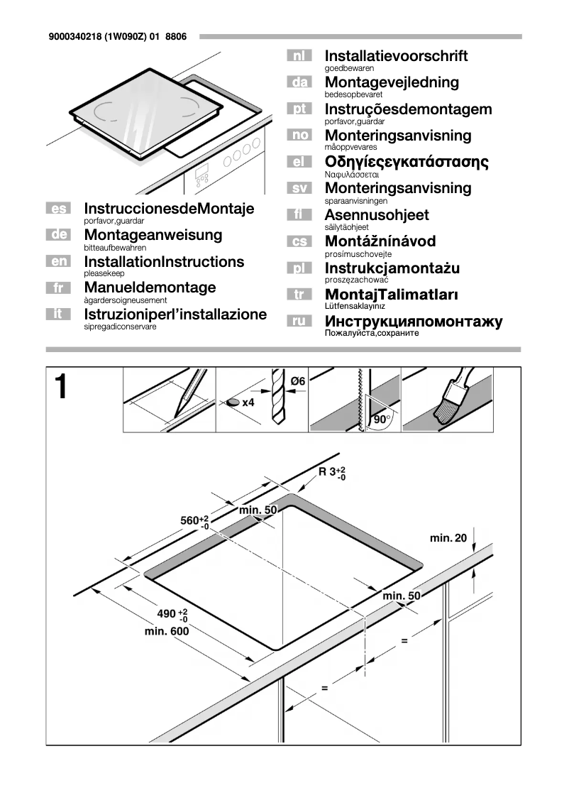 Page n°1 - Manuel utilisateur Neff TD 4340 N
