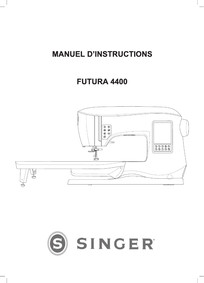 Image de la première page du manuel de l'appareil Futura 4400