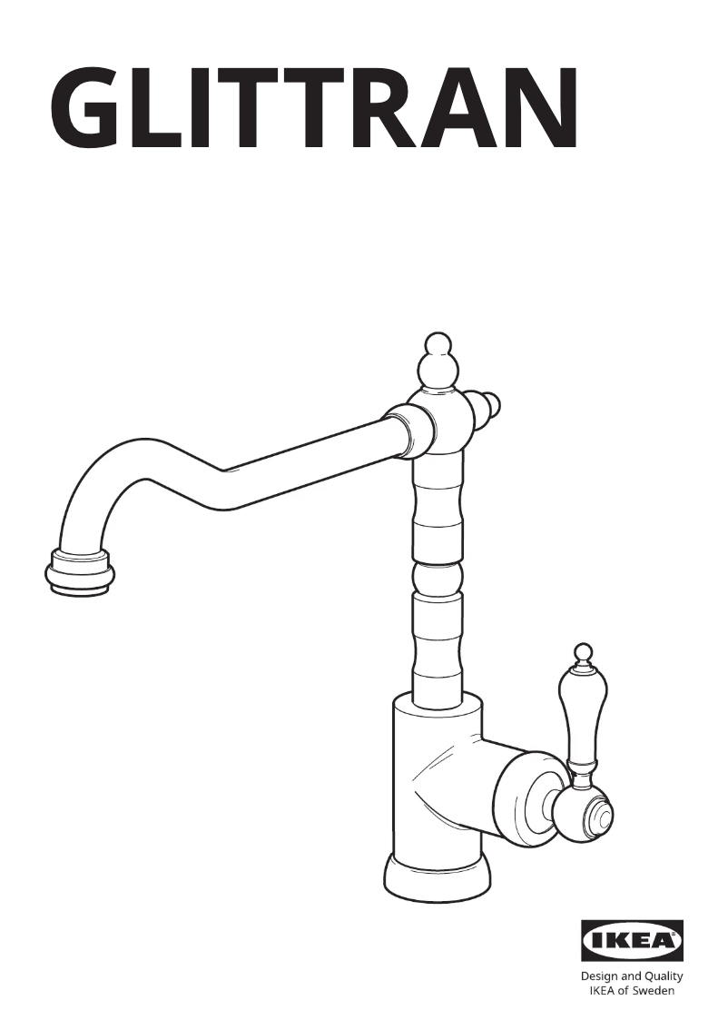 Image de la première page du manuel de l'appareil GLITTRAN 602.226.25