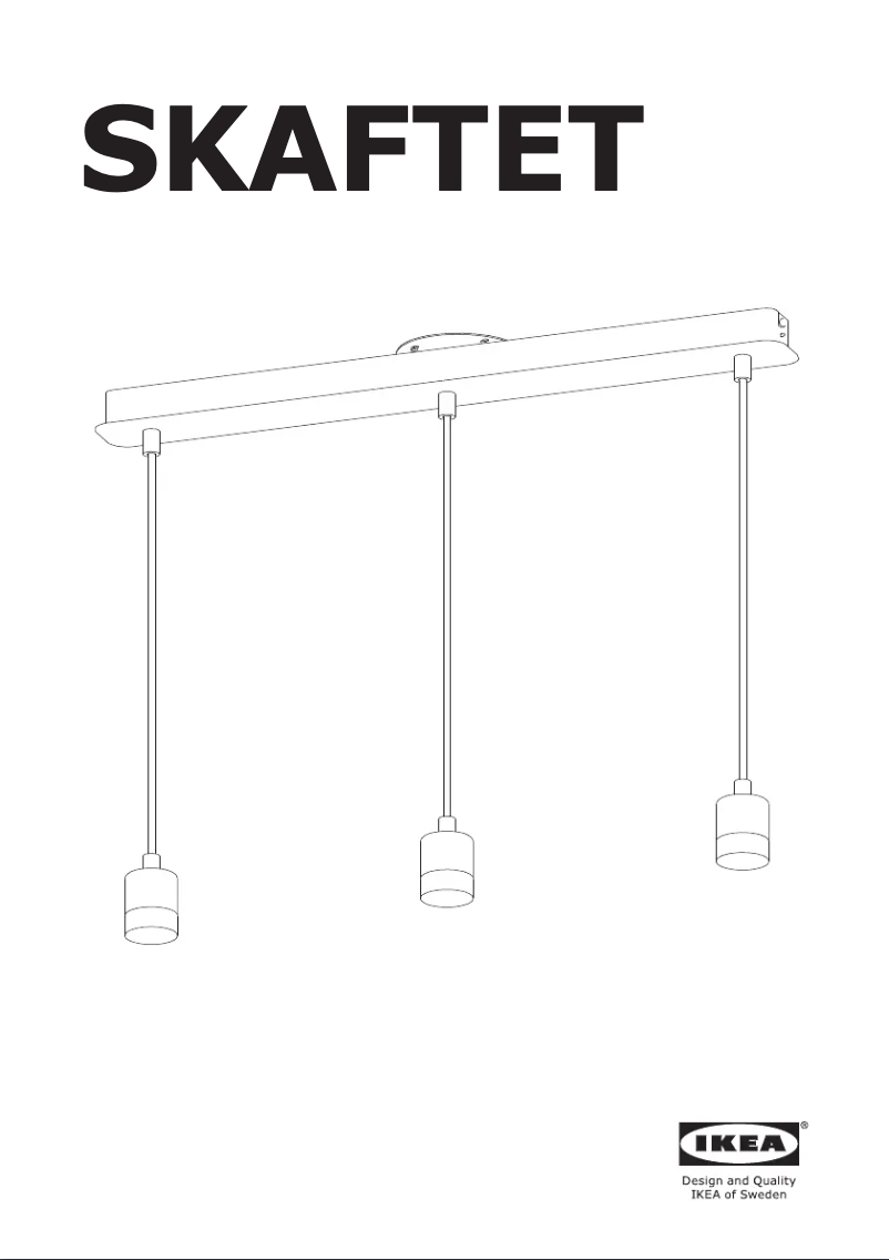 Image de la première page du manuel de l'appareil SKAFTET 804.934.75