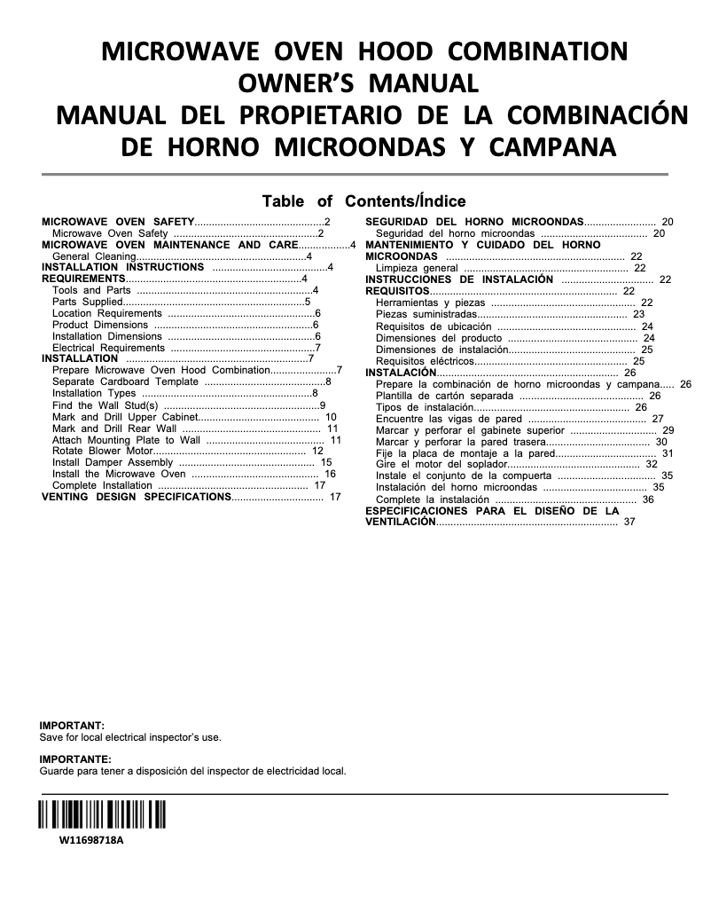Page 1 de la notice Manuel utilisateur Whirlpool WMMS3130RB