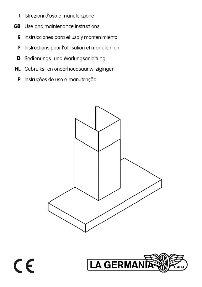 Page 1 de la notice Manuel utilisateur La Germania K9 G9 X