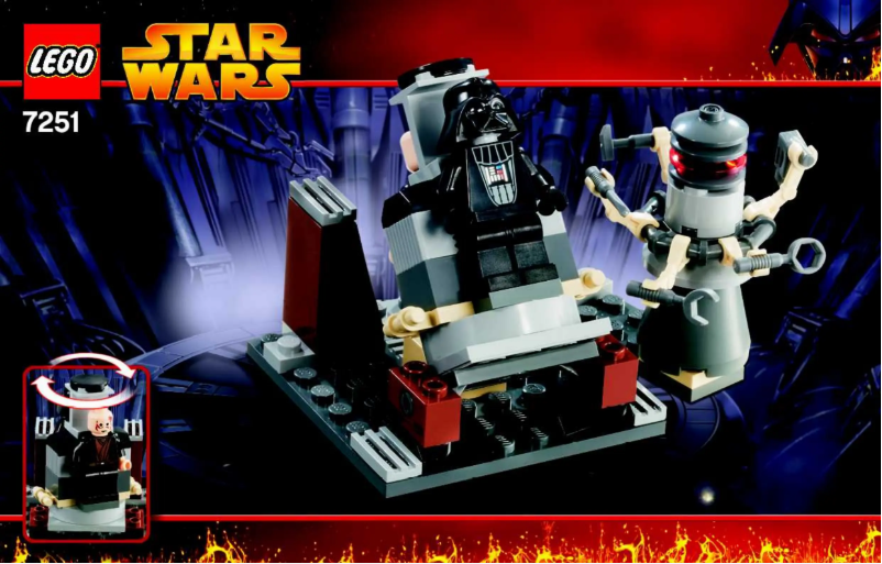 Page 1 de la notice Manuel utilisateur Lego Darth Vader (TM) Transformation