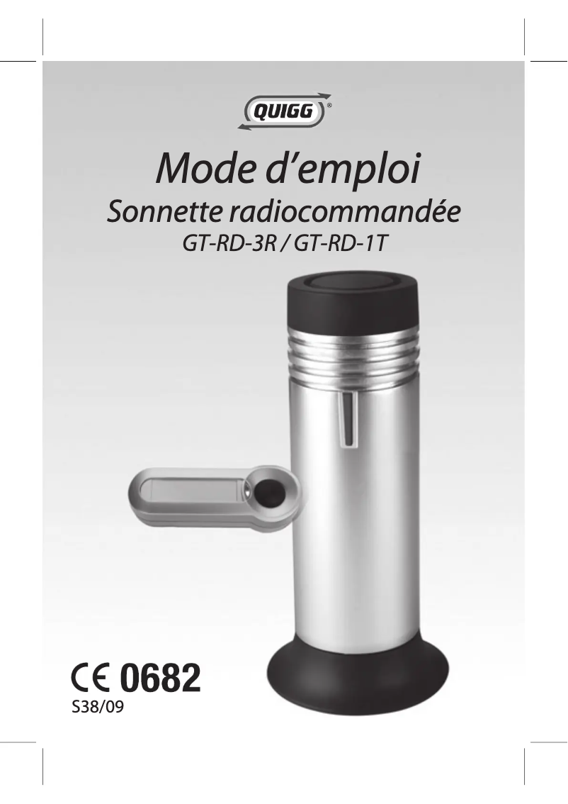 Imagen de la primera página del manual del dispositivo GT-RD-3R