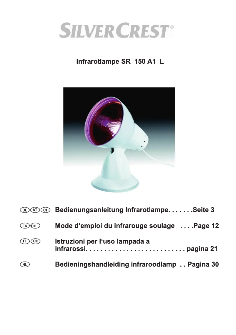 Image de la première page du manuel de l'appareil SRL 150 A1