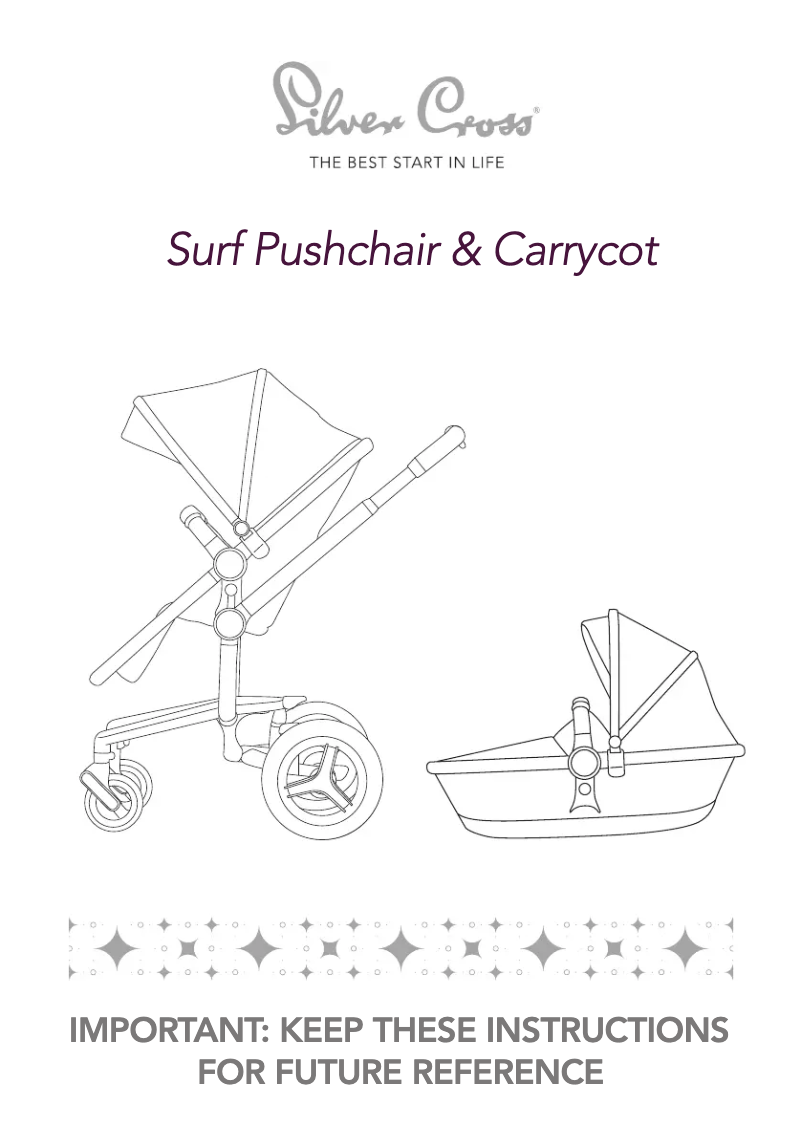Página 1 del manual Manual de usuario Silver Cross Surf