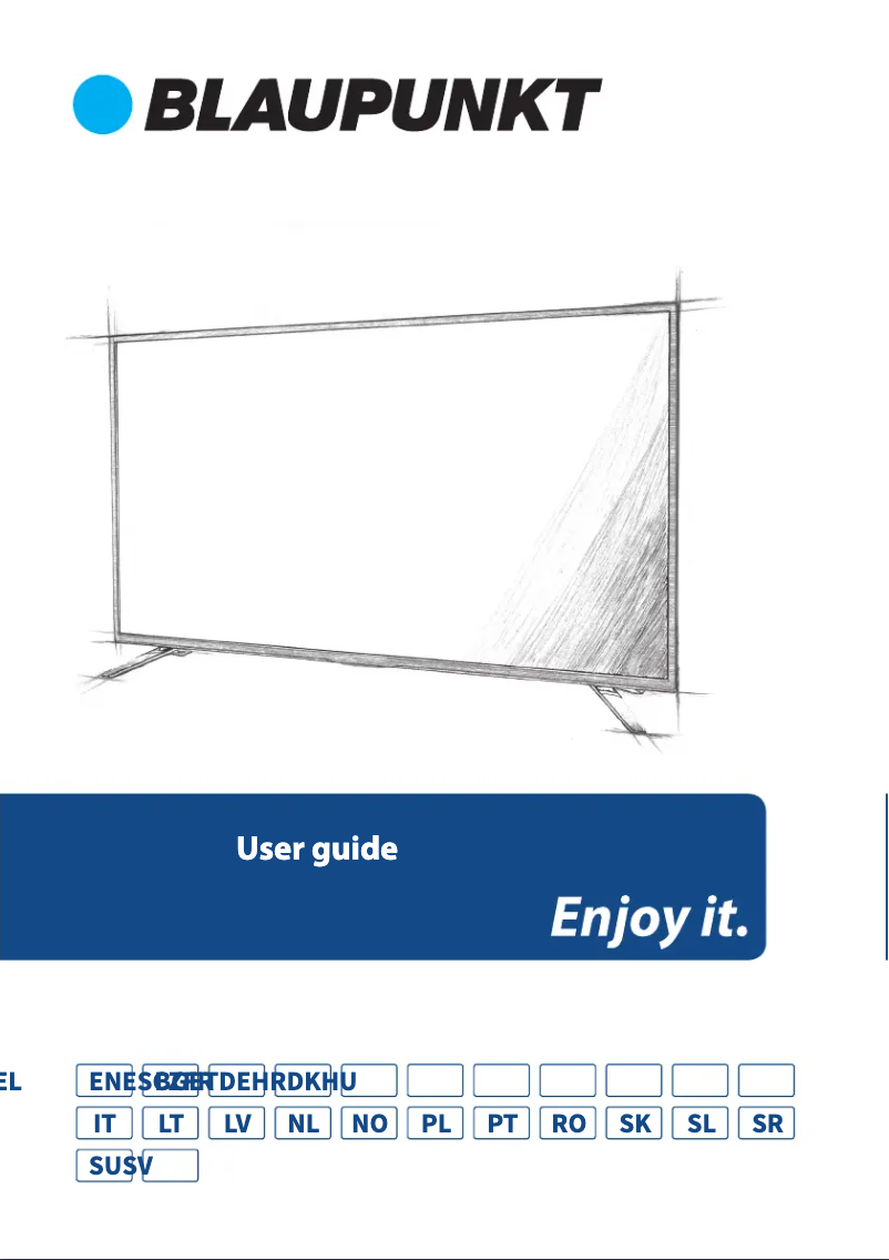 Page 1 de la notice Manuel utilisateur Blaupunkt BN24H1032EEB