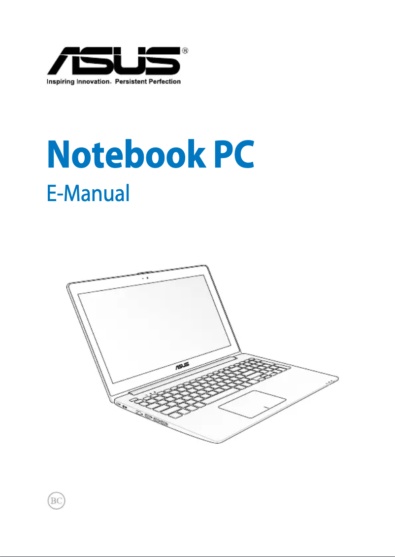 Page 1 de la notice Manuel utilisateur Asus VivoBook S451LN