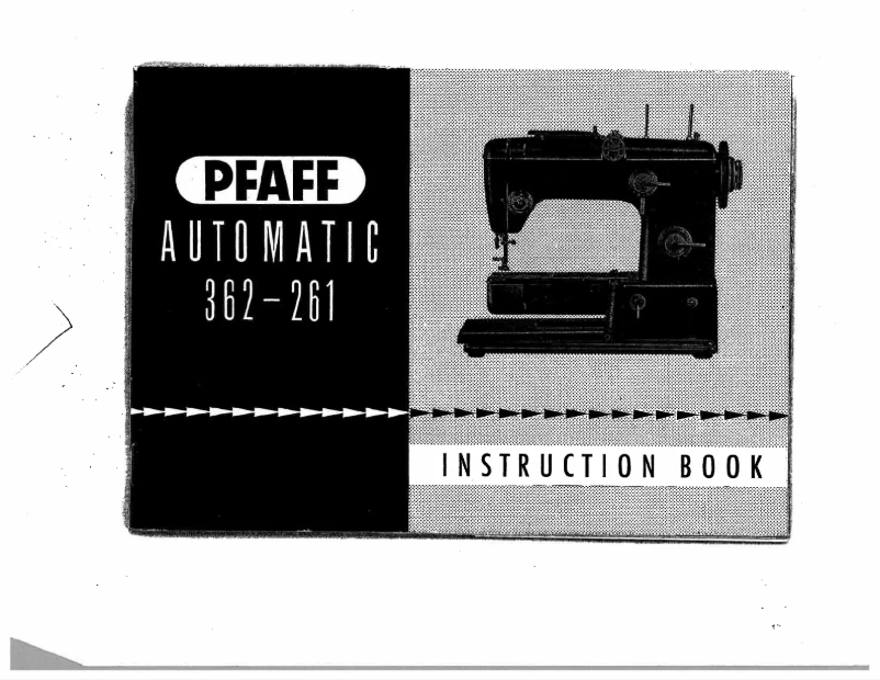 Page 1 de la notice Manuel utilisateur Pfaff automatic 362