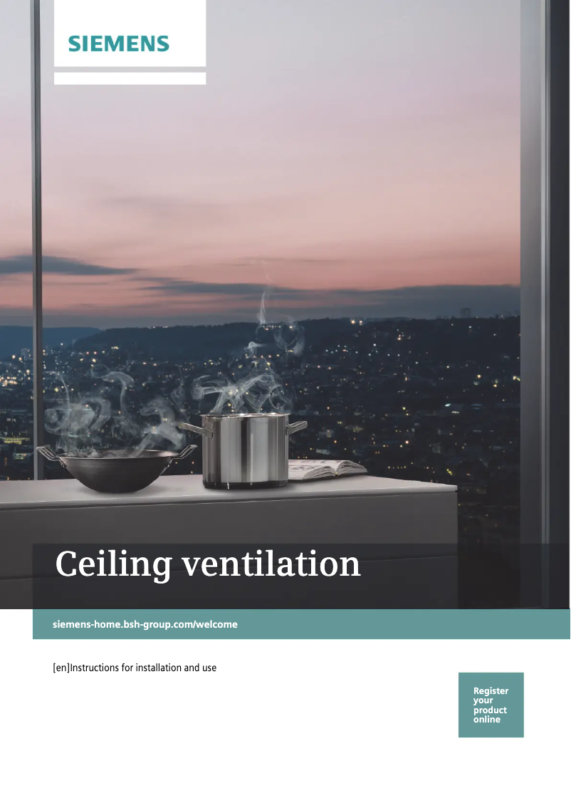 Page n°1 - Guide d'installation Siemens LR97CAQ50B