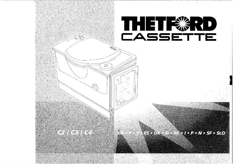 Page n°1 - Manuel utilisateur Thetford C4