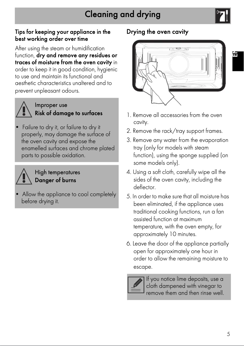 Page 1 de la notice Brochure Smeg SF4604PVCNR1