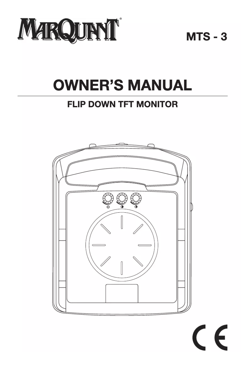 Página 1 del manual Manual de usuario Marquant MTS3