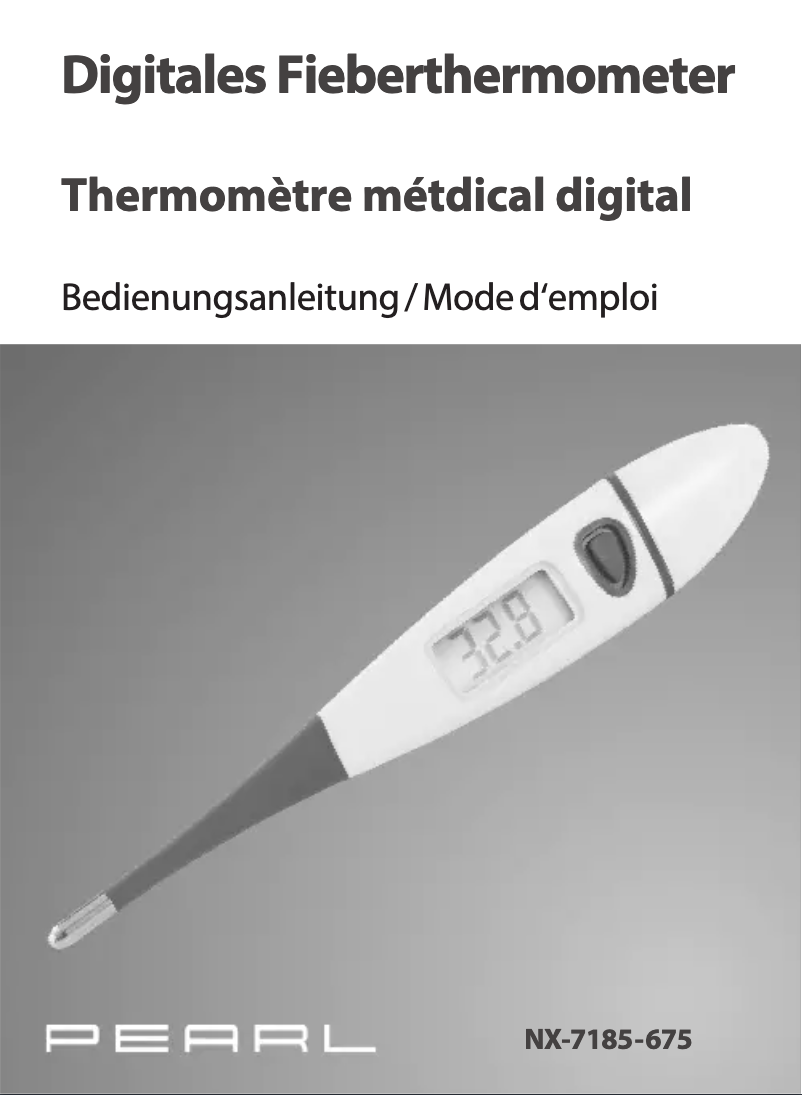 Página 1 del manual Manual de usuario Pearl Sports NX-7185-675