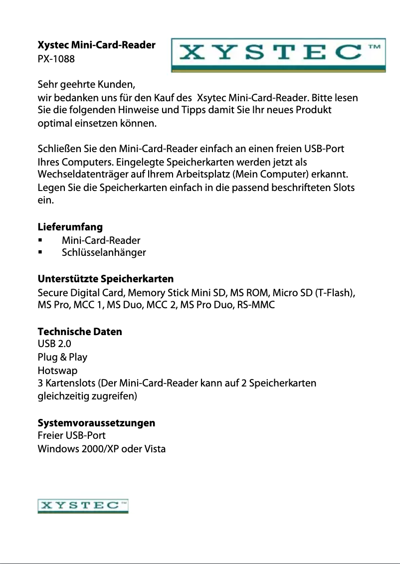 Image de la première page du manuel de l'appareil PX-1088-675