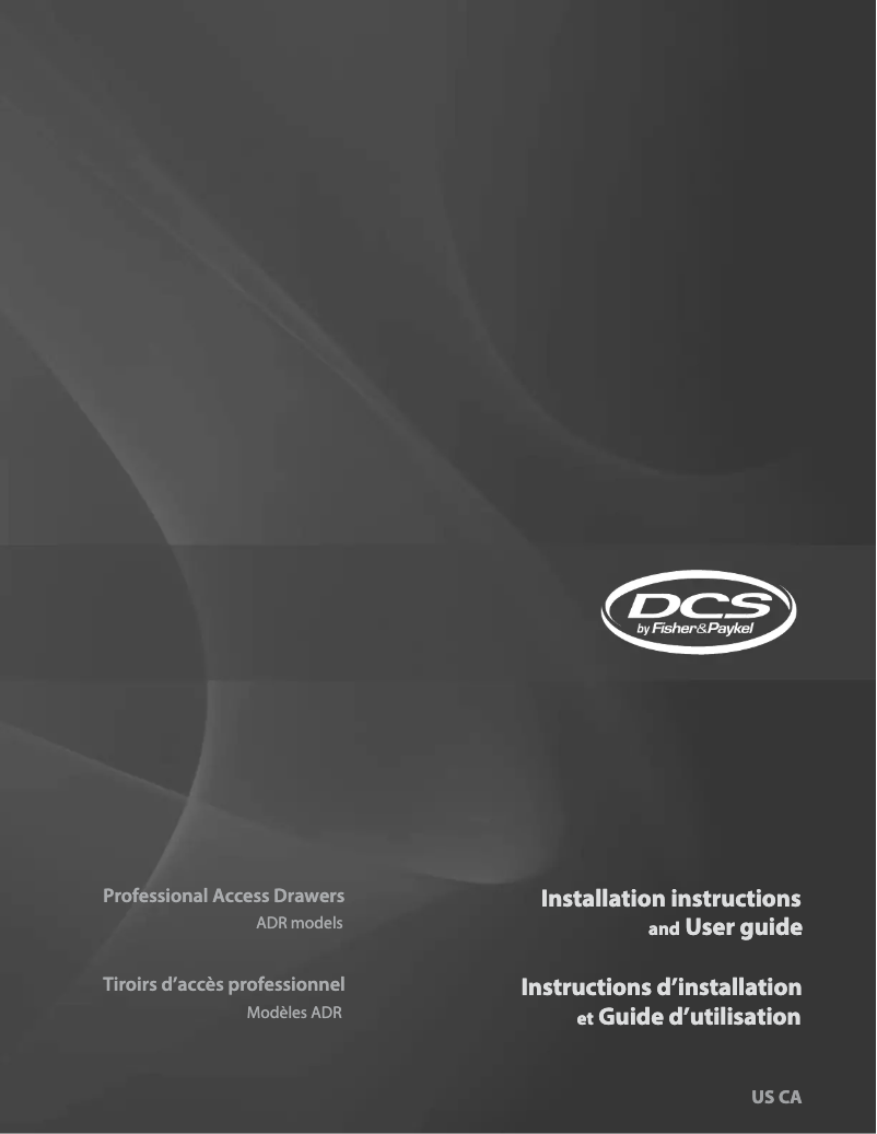 Image de la première page du manuel de l'appareil ADR230