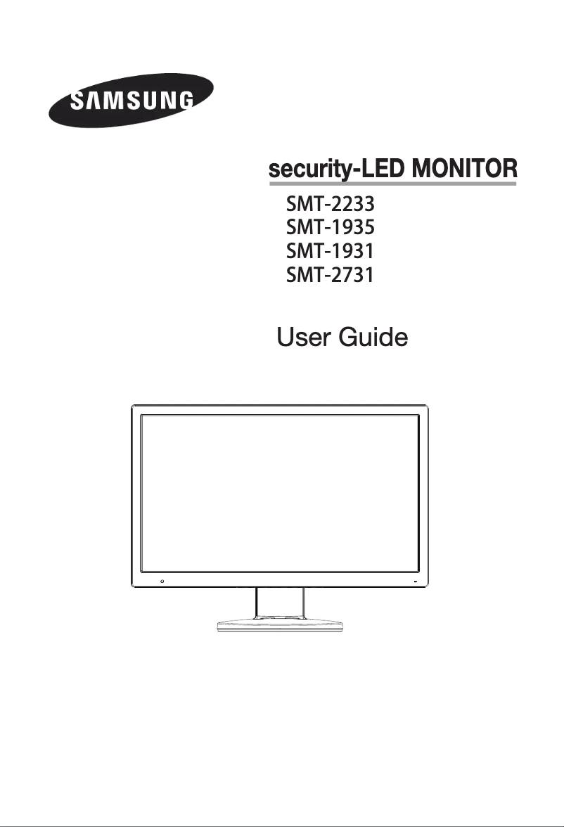 Page n°1 - Manuel utilisateur Samsung SMT-2731