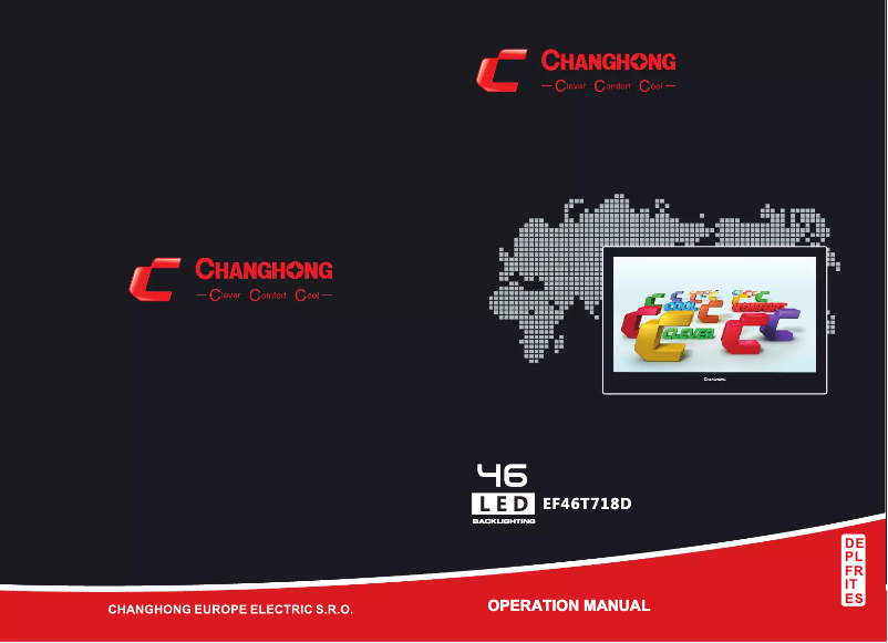 Image de la première page du manuel de l'appareil EF46T718D