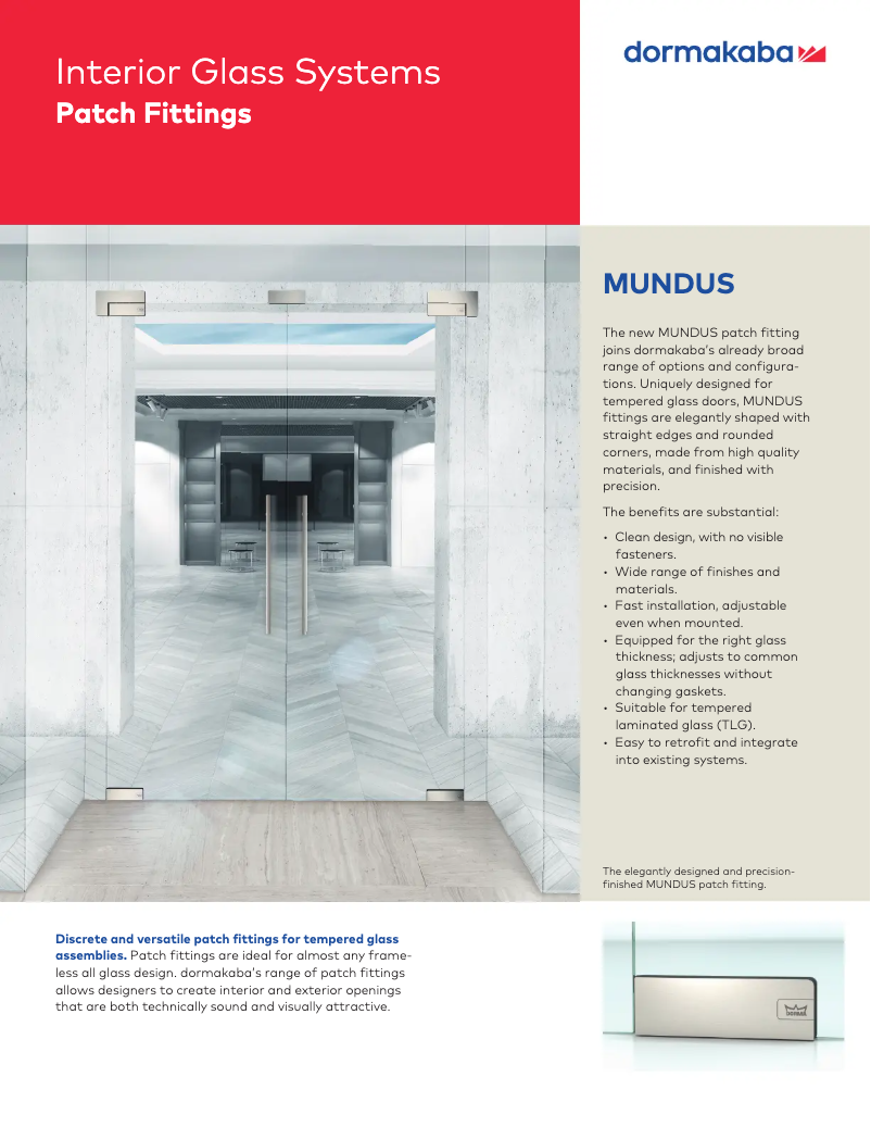 Image de la première page du manuel de l'appareil Mundus