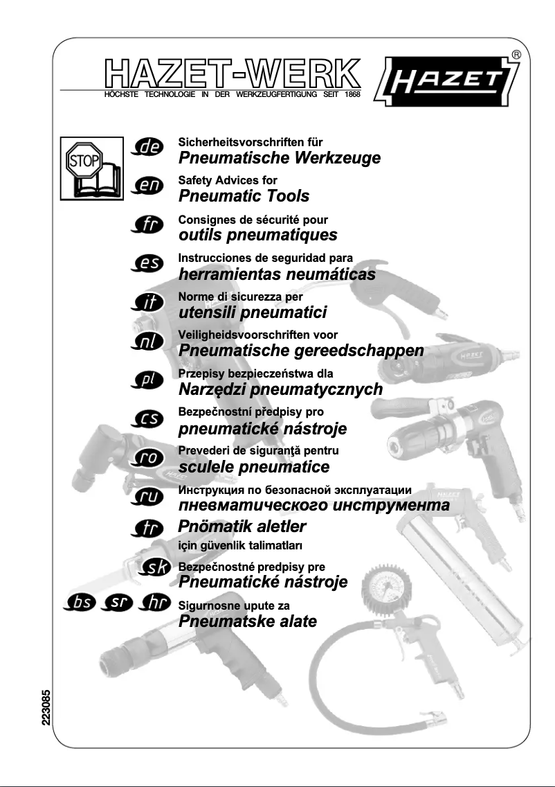 Image de la première page du manuel de l'appareil 9022-2