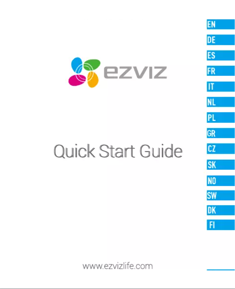 Page n°1 - Manuel utilisateur EZVIZ T6