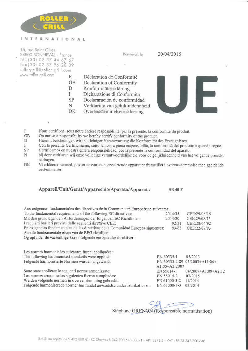 Image de la première page du manuel de l'appareil 304171