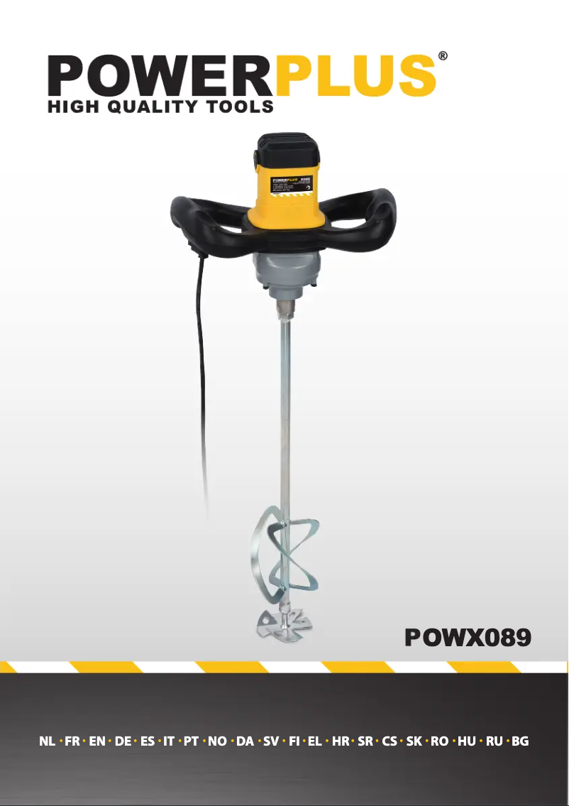 Página 1 del manual Manual de usuario PowerPlus POWX089