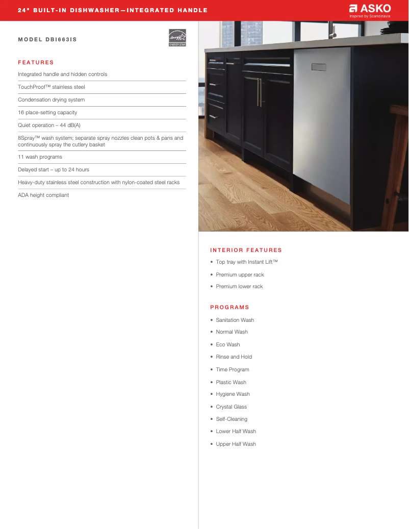 Image de la première page du manuel de l'appareil DBI663IS