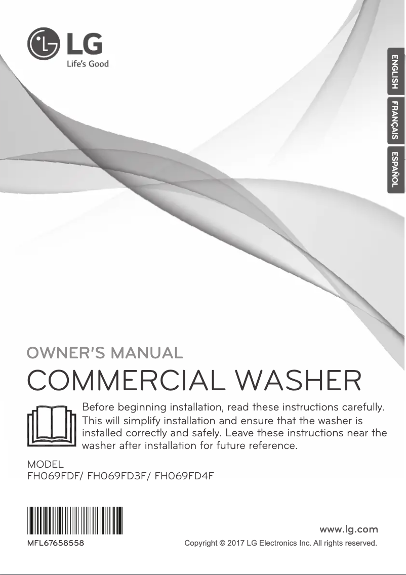 Page n°1 - Manuel utilisateur LG FH069FD3F