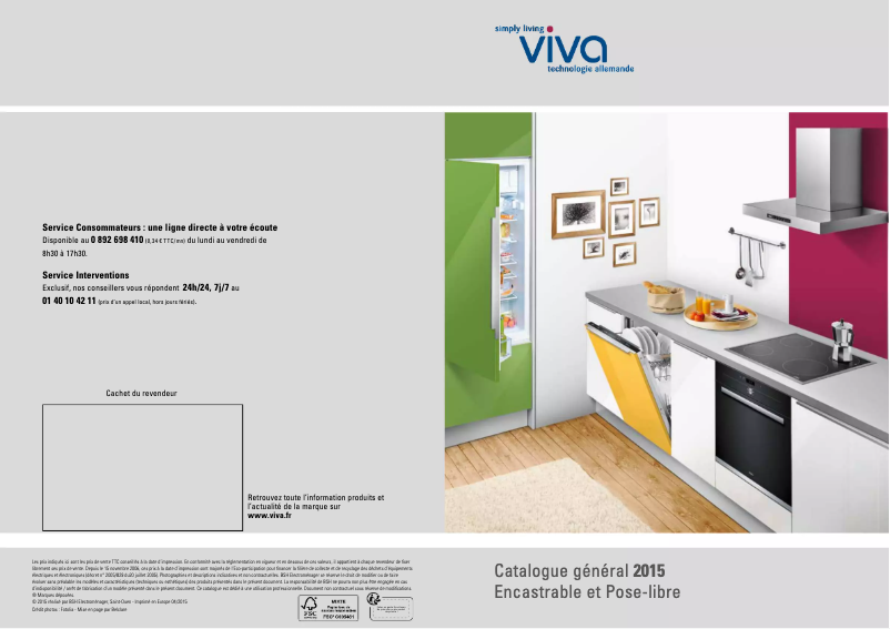 Page n°1 - Manuel utilisateur Viva VVH33C4561