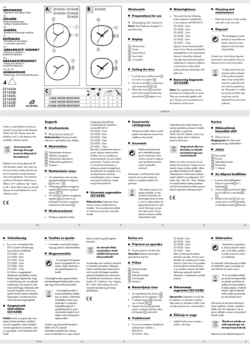 Página 1 del manual Manual de usuario Auriol IAN 91943