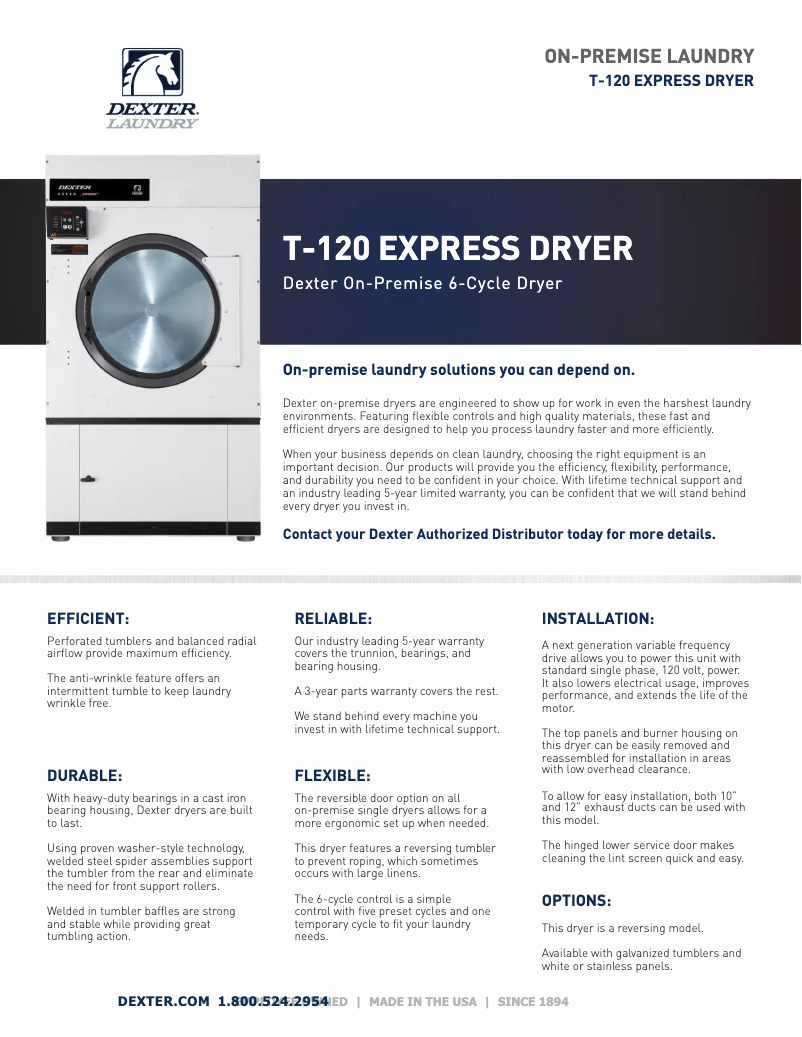 Image de la première page du manuel de l'appareil T-120