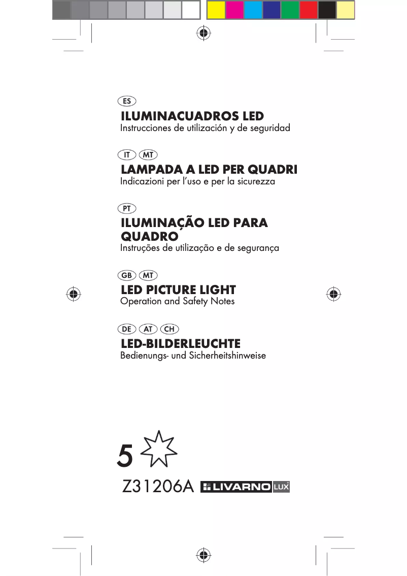 Page 1 de la notice Manuel utilisateur Livarno Lux IAN 73552