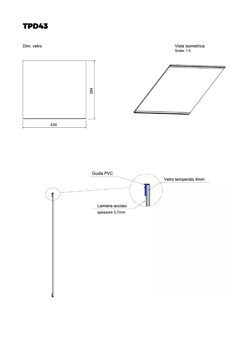 Page n°1 - Manuel utilisateur Apell TPD43FW