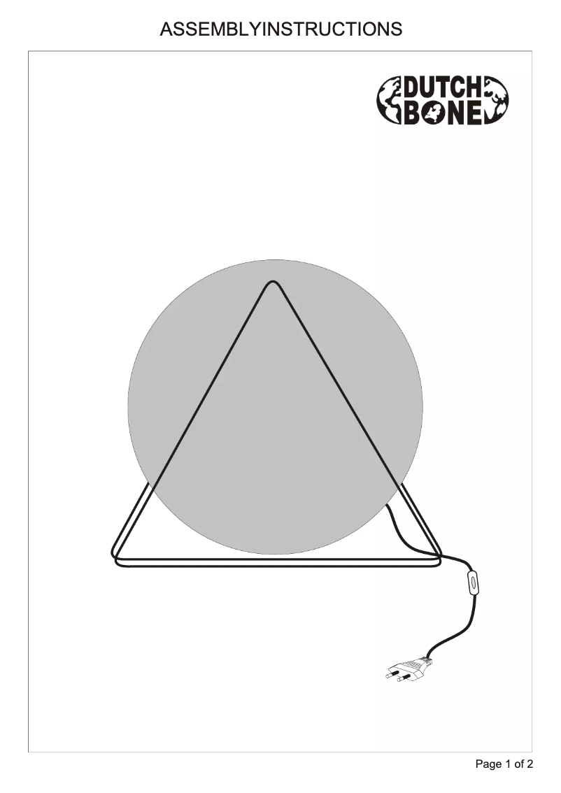 Image de la première page du manuel de l'appareil Louis