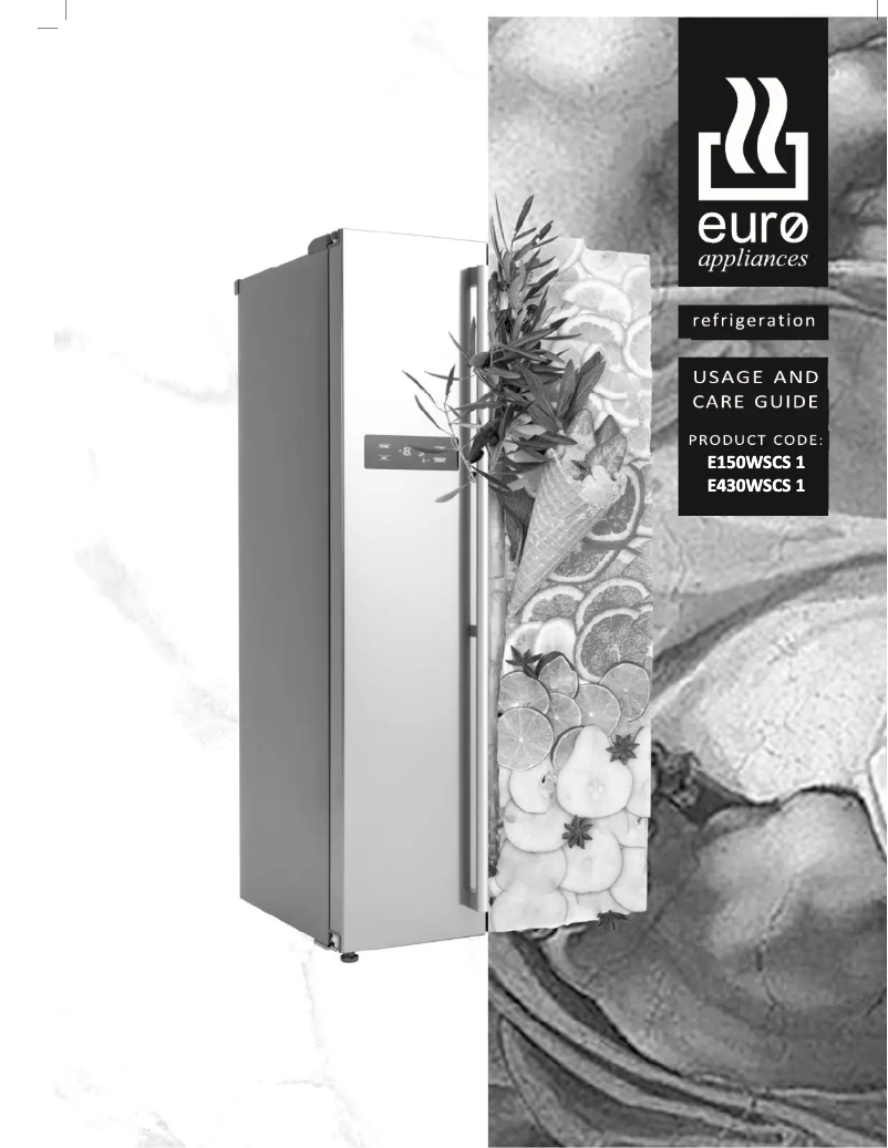 Página 1 del manual Manual de usuario Euro Appliances E430WSCS1